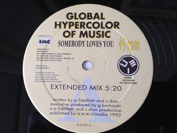 Global Hypercolor Of Music - Somebody Loves You