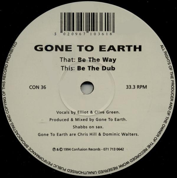 Gone To Earth - Be The Way