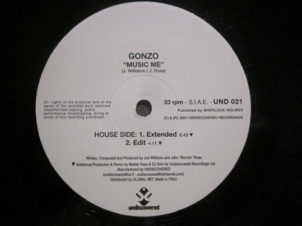 Gonzo (12) - Music Me