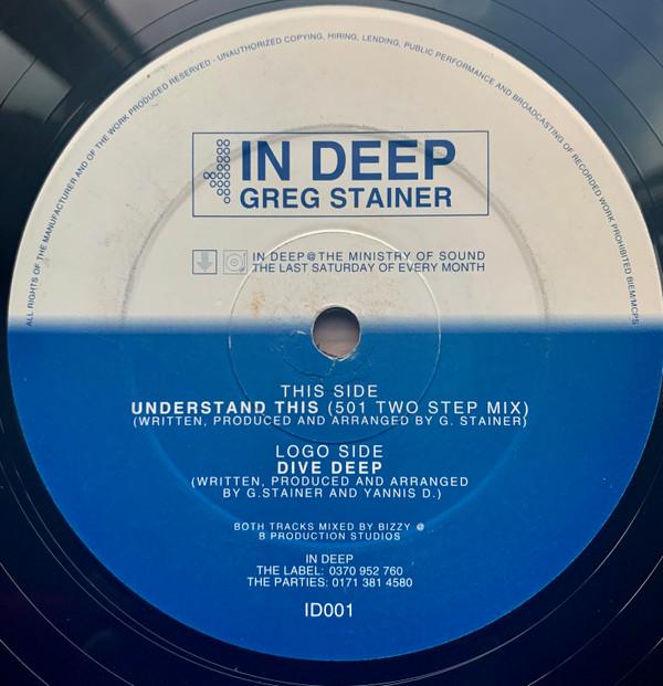 Greg Stainer - Dive Deep / Understand This