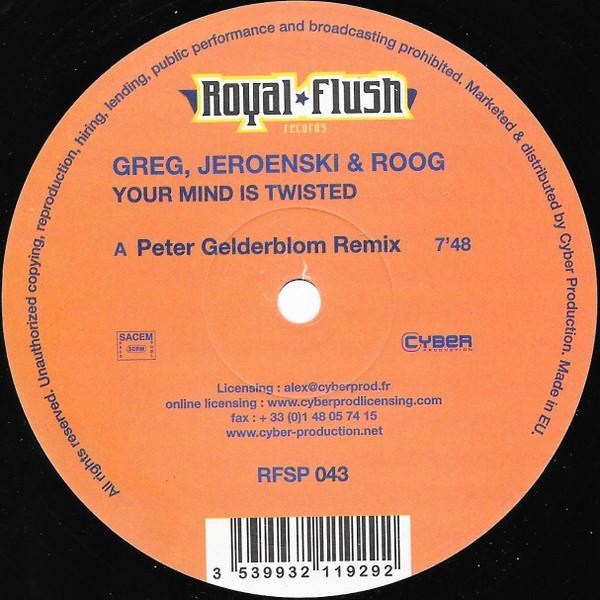 Greg Van Bueren, DJ Jeroenski, Roog - Your Mind Is Twisted
