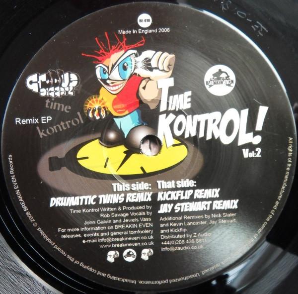 Groove Diggerz - Time Kontrol! Vol:2 (Remix EP)