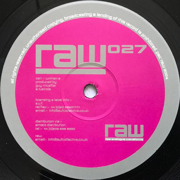 Guy McAffer, Lusinda - RAW 027