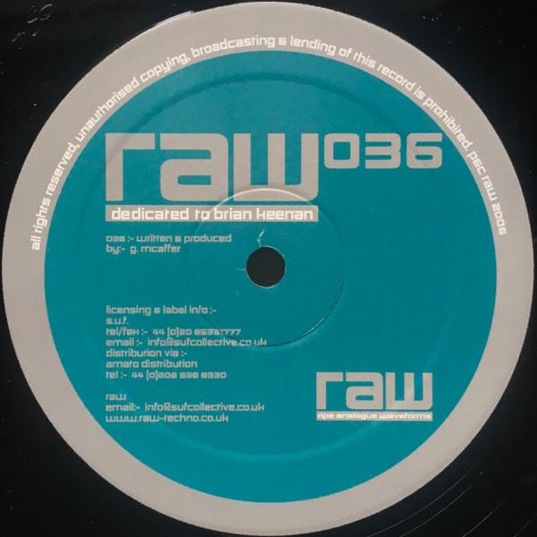 Guy McAffer - RAW 036