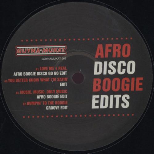 Guynamukat - Afro Disco Boogie Edits Volume Two