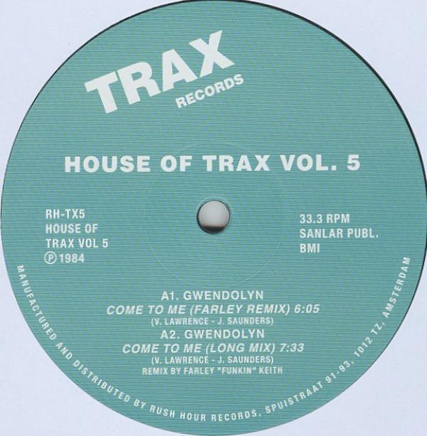 Gwendolyn, Z-Factor - House Of Trax Vol. 5