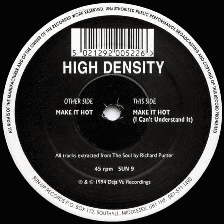 High Density (2) - Make It Hot