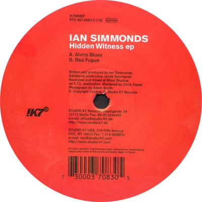 Ian Simmonds - Hidden Witness EP