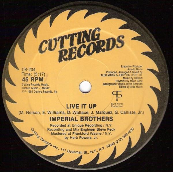 Imperial Brothers - Live It Up