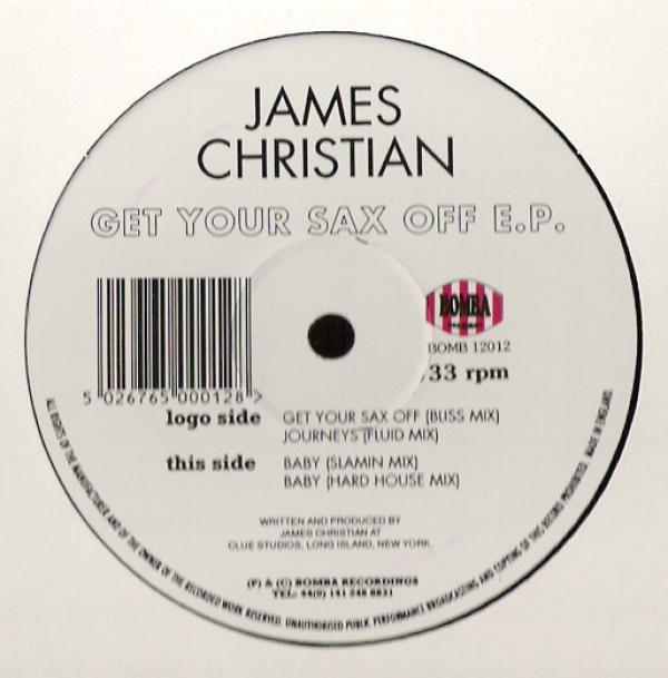 James Christian - Get Your Sax Off E.P.