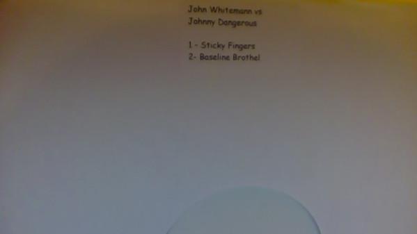 John Whitemann, Johnny Dangerous (2) - Sticky Fingers / Baseline Brothel