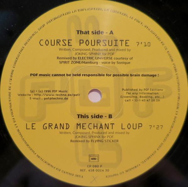 Joking Sphinx - Course Poursuite / Le Grand Méchant Loup (Remixes)