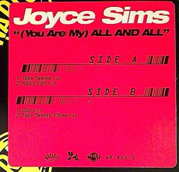 Joyce Sims - (You Are My) All And All