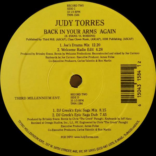 Judy Torres - Back In Your Arms Again