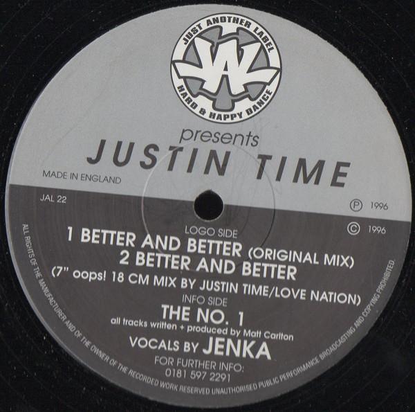 Justin Time - Better And Better / The No. 1