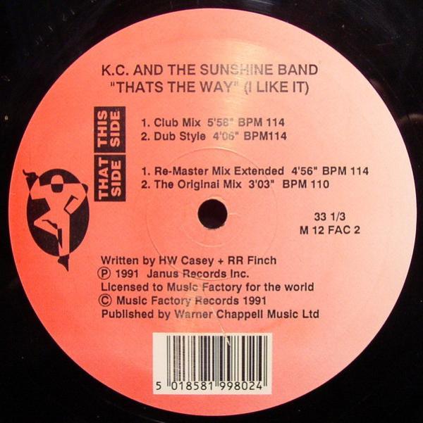 KC & The Sunshine Band - That's The Way (I Like It)
