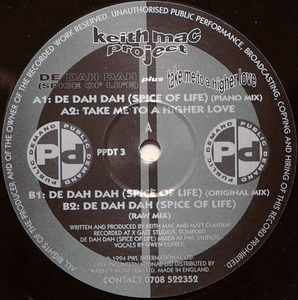 Keith Mac - De Dah Dah (Spice Of Life)