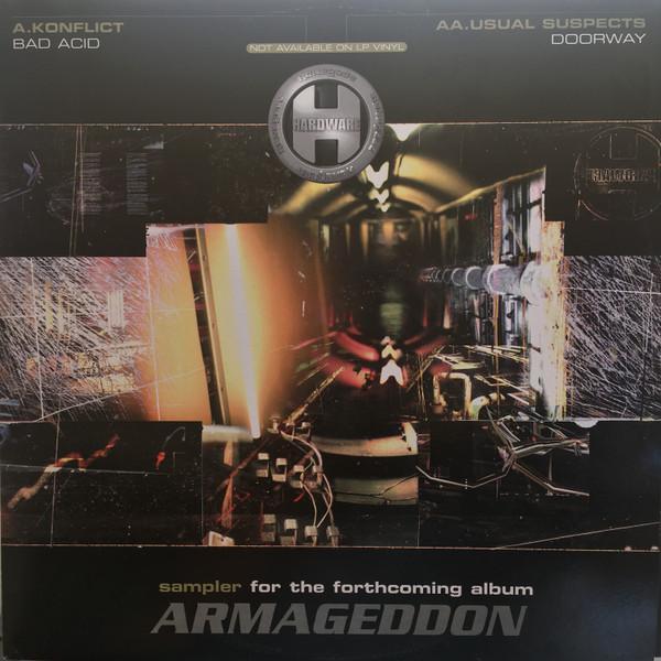 Konflict, Usual Suspects - Bad Acid / Doorway (Armageddon Sampler)