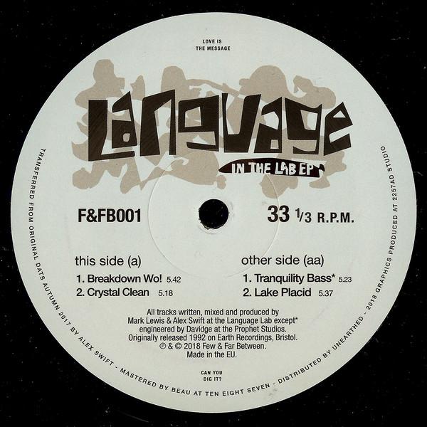 Language (8) - In The Lab EP