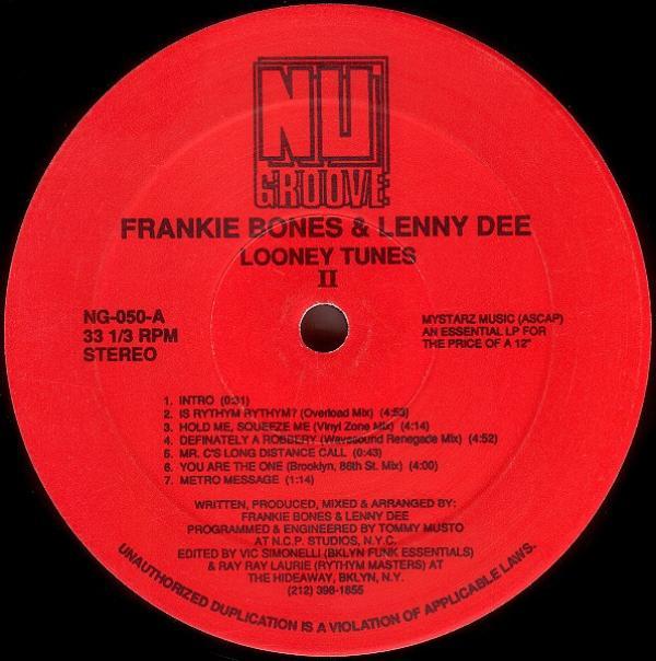 Lenny Dee, Frankie Bones - Looney Tunes II