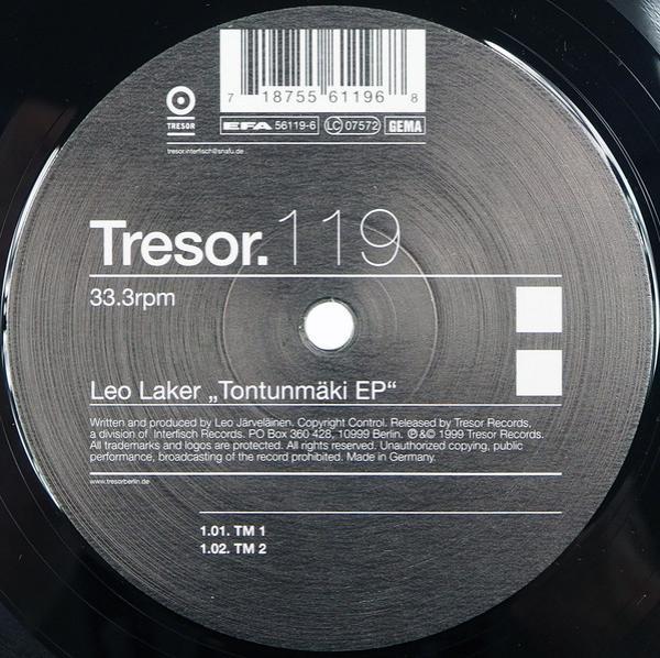 Leo Laker - Tontunmäki EP
