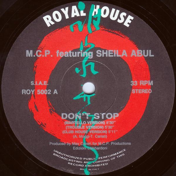 M.C.P. (2), Sheila Abul - Don't Stop