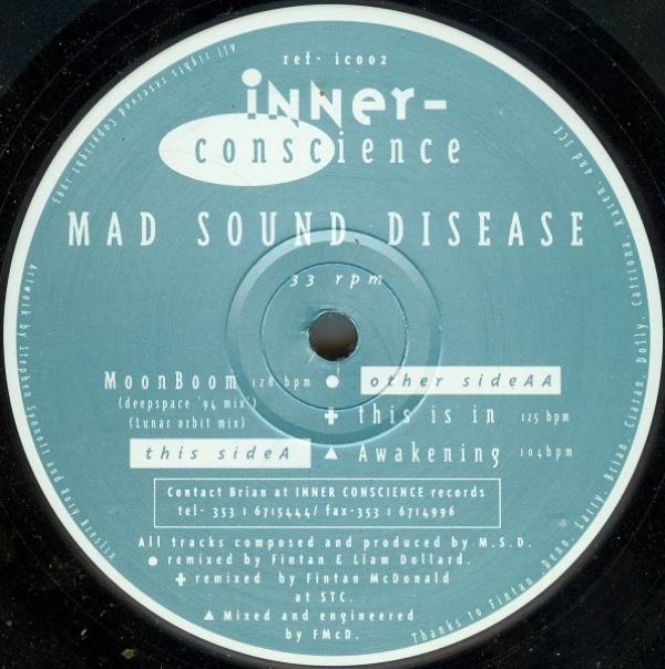 Mad Sound Disease - MoonBoom / This Is In / Awakening