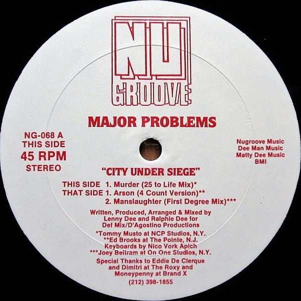 Major Problems - City Under Siege