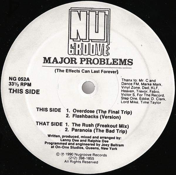 Major Problems - The Effects Can Last Forever