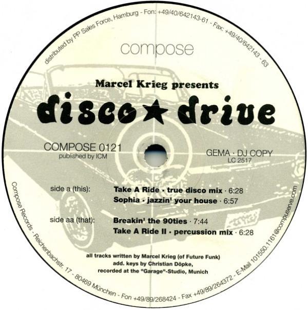 Marcel Krieg - Disco Drive