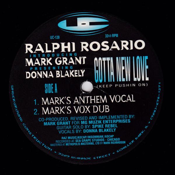 Mark Grant, Ralphi Rosario, Donna Blakely - Gotta New Love (Keep Pushin On)