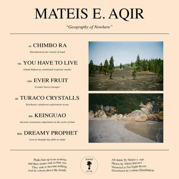Mateis e. aqir - Geography of Nowhere