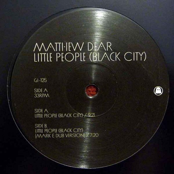 Matthew Dear - Little People (Black City)
