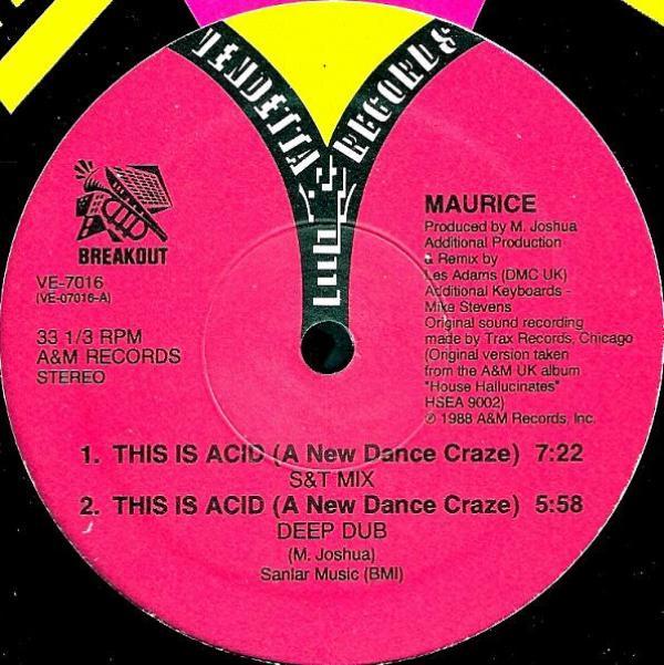 Maurice Joshua - This Is Acid (A New Dance Craze)
