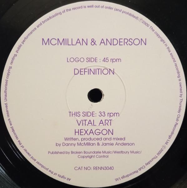 McMillan & Anderson - Definition / Vital Art / Hexagon