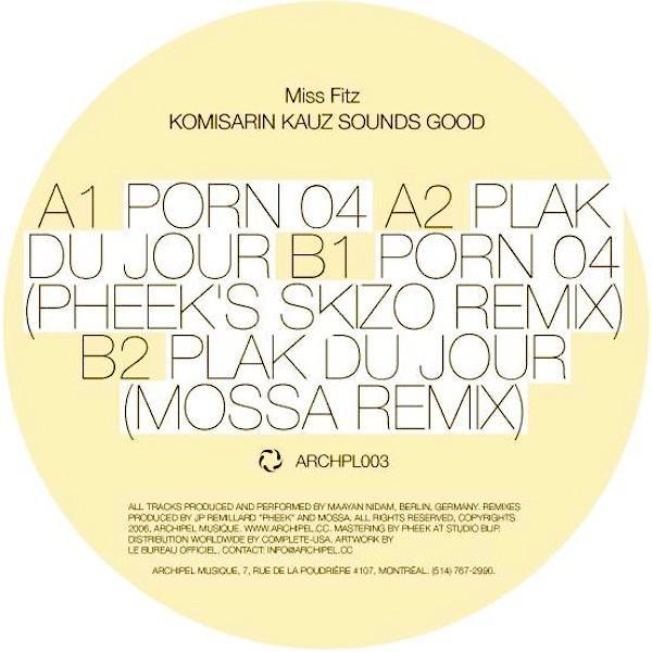 Miss Fitz - Komisarin Kauz Sounds Good