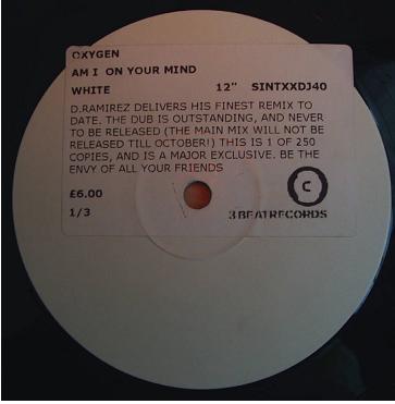 Oxygen - Am I On Your Mind