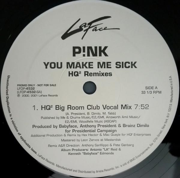 P!NK - You Make Me Sick (HQ² Remixes)