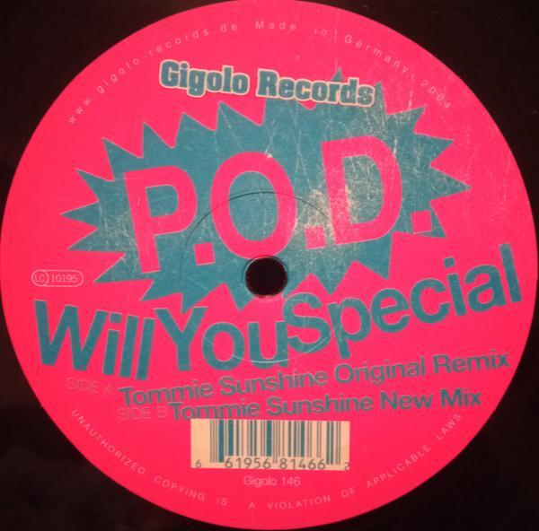 P.O.D. - Will You Special (Tommie Sunshine Remixes)