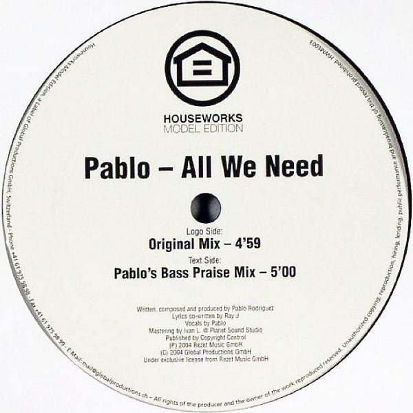 Pablo (3) - All We Need