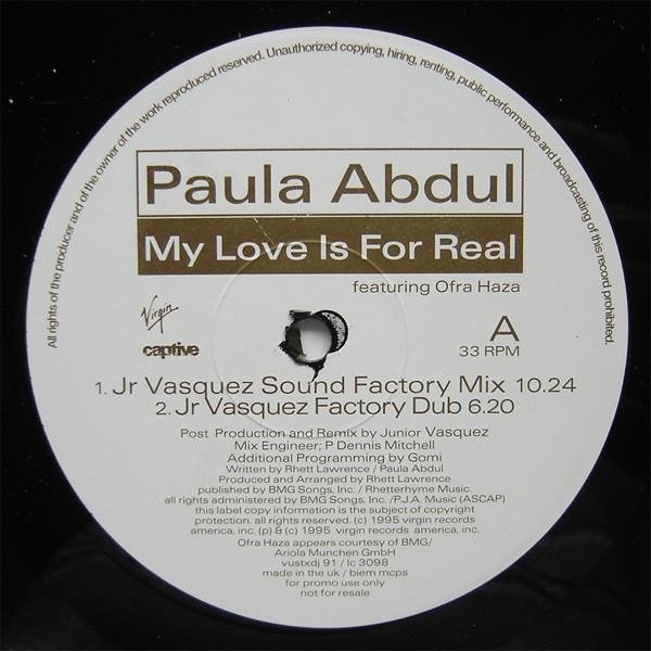 Paula Abdul - My Love Is For Real