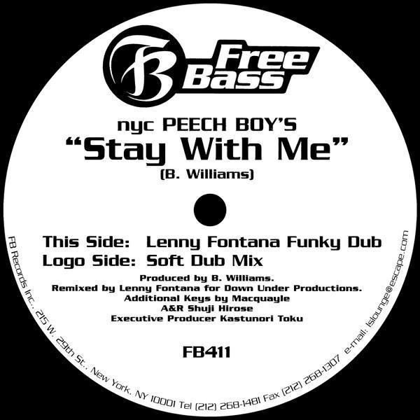 Peech Boys - Stay With Me