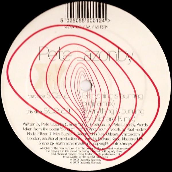 Pete Lazonby - Everything Is Burning