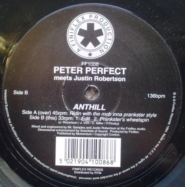 Peter Perfect, Justin Robertson - Anthill