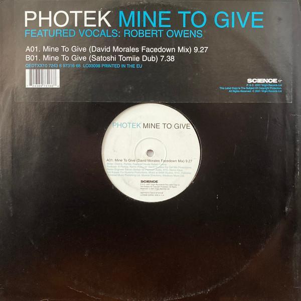 Photek - Mine To Give