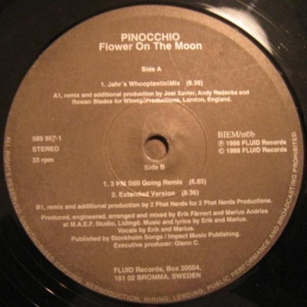 Pinocchio - Flower On The Moon