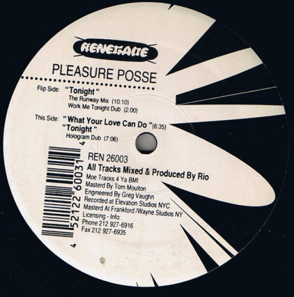 Pleasure Posse - Tonight