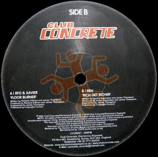 R.F.O., Ren, James Xavier - Floor Burner / Rich Get Richer