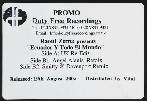 Raoul Zerna - Ecuador Y Todo El Mundo