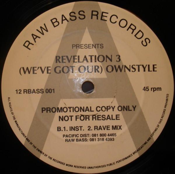 Revelation 3 - (We've Got Our) Ownstyle